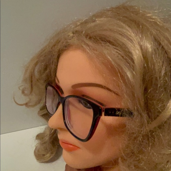 Doloc Gabbana beautiful eyeglasses red and brown main image 4